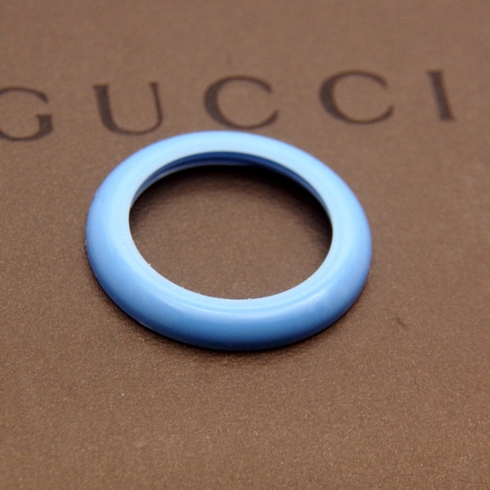 Vintage New Gucci Plastic Bezel In BABY BLUE